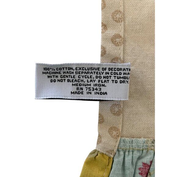 Set of 2 Artistic Accents Embroidered Cotton Kitchen Towels – Bird & Rabbit Moti - Picture 7 of 15